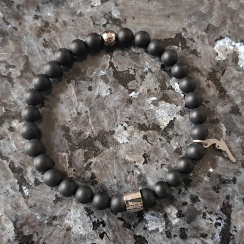 6mm Stone Natural Stone Germanium Health Bracelet