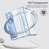 Luxury Plating Anti Falling Armor Case for Samsung Galaxy Z Fold 8 Wide Fold 3 4 5 6 7 8 Wireless Charging Clear Cover for Fold8