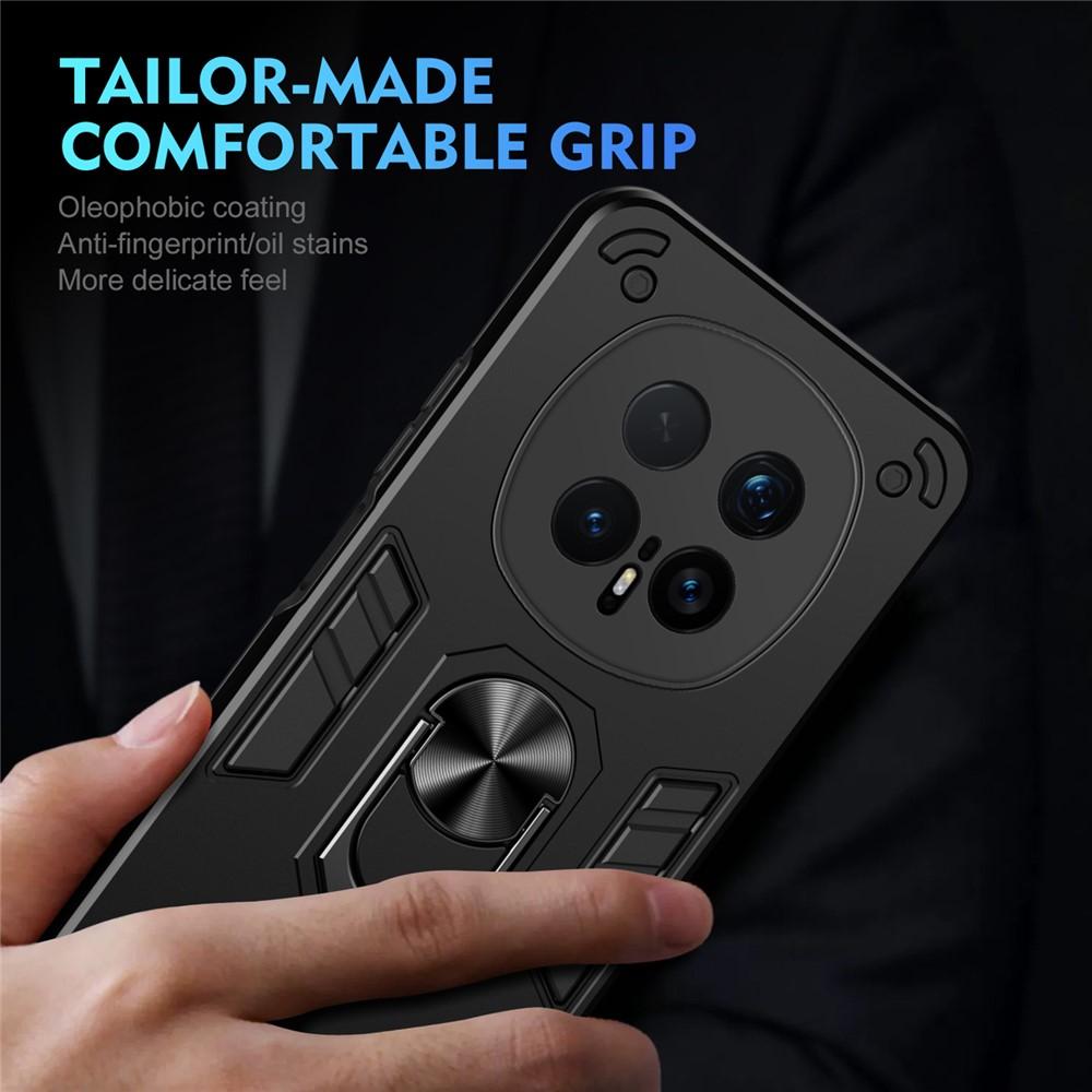 Case for Magic8 Pro 5G - TPU+PC, Black, With Stand