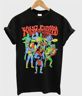 Camiseta de King gizzard and the lizard wizard Regalo Navidad ZL773