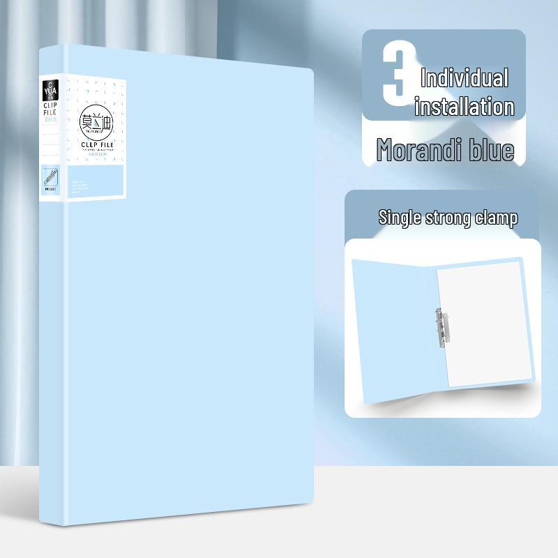 Thickened Test Paper Data Folder: Durable Clipboard for Students and Offices