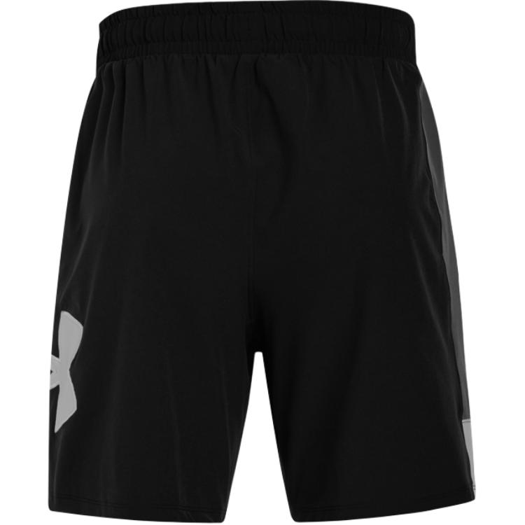 Under Armour Zone Mens Basketball Series Woven Fashion Casual Durable Sports Shorts Men Shorts Black 1390116-001