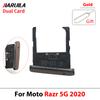 11Pcs , Sim Card Reader Holder SIM Card Tray Holder Slot Replacement Parts For Moto Razr 1G 1111 Razr 11 Ultra Razr 11