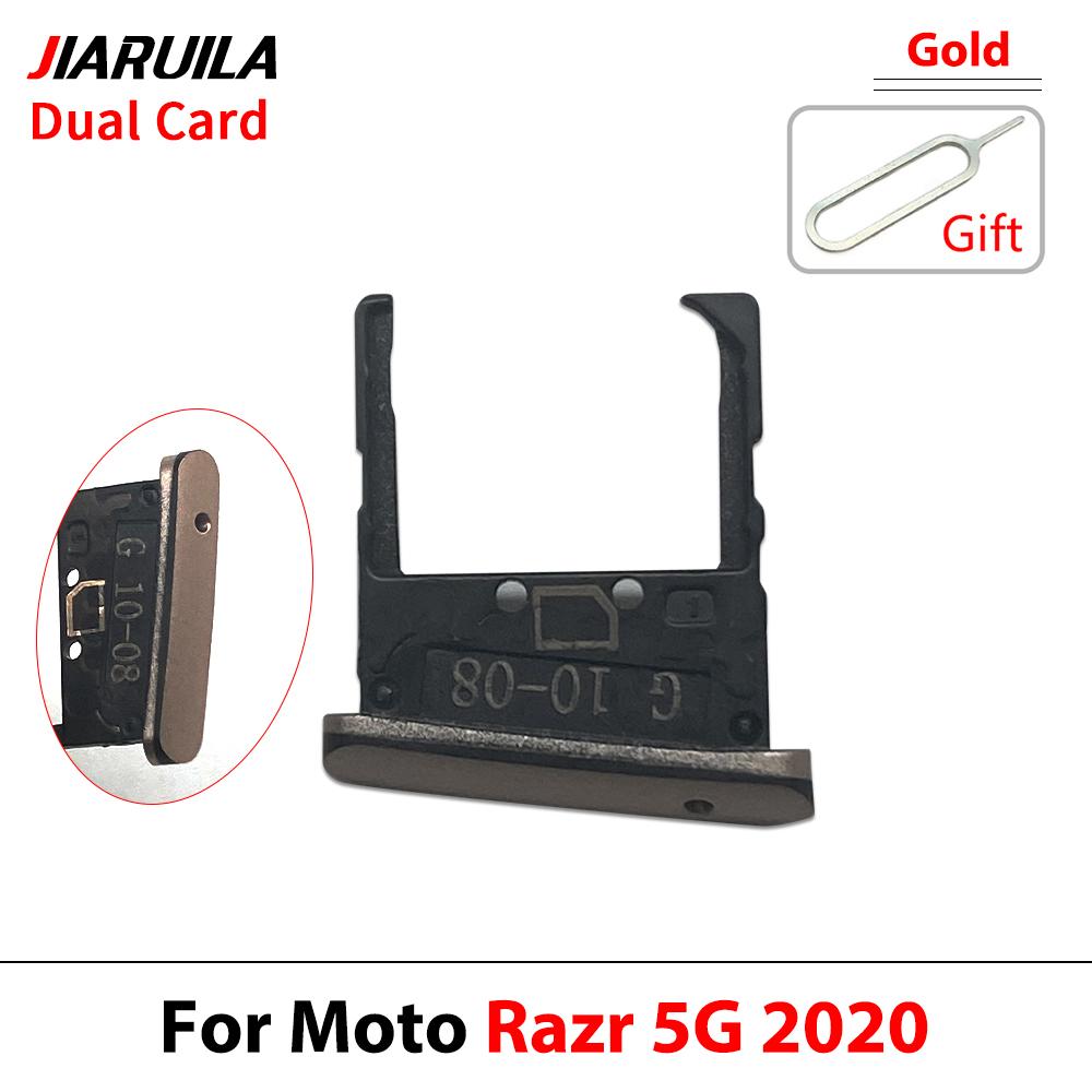 11Pcs , Sim Card Reader Holder SIM Card Tray Holder Slot Replacement Parts For Moto Razr 1G 1111 Razr 11 Ultra Razr 11