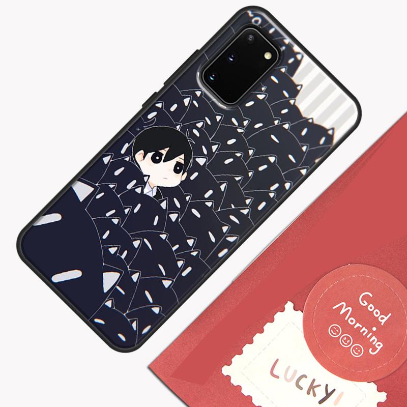 Omori Game Case For Samsung Galaxy S22 S21 S23 Ultra Note 20 S8 S9 S10 Note 10 Plus S20 FE Back Cover