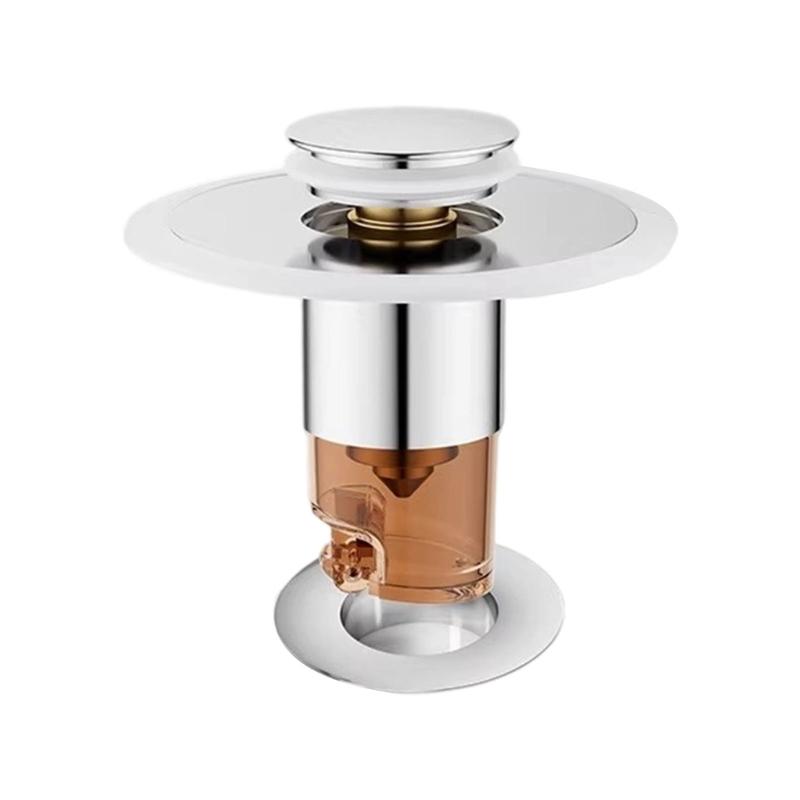 AntiClogging Sink Stoppers Sink Bounce Cores Strainer Basket Filter Kitchen Sink Drain Strainer Easy to Use