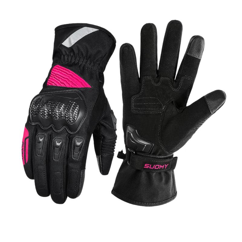 Lishi Men's Waterproof Warm Winter Motorcycle Riding Gloves