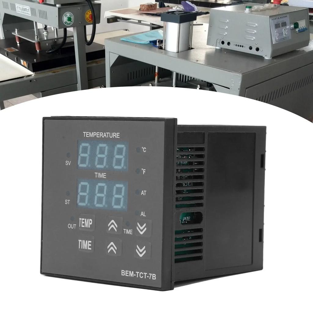 100~240V Thermostat Integrated Digital Tool Display BERM Temperature Controller Heat Press Machine Tools