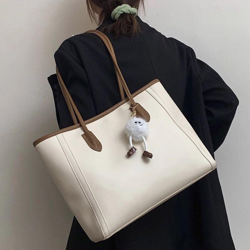 Retro Large-capacity Bag Women's Bag 2025 New Trendy Korean Version Versatile Tote Bag Fashionable Shoulder Commuter Bag