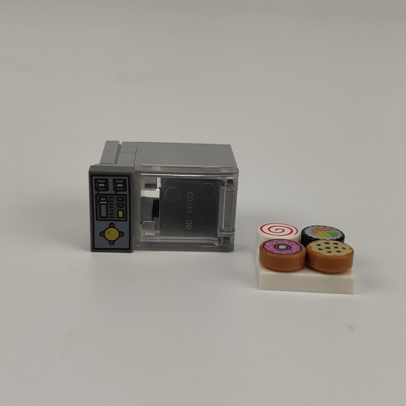 City MOC Furniture Desktop Game Computer Table Desk Piano Prints Set Building Blocks Toys for Children Assemble Bricks Parts