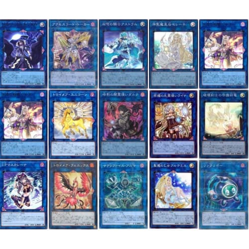 [Deck Sale] Enchanted Queen Deck Pre-built Deck with Sleeves Golden Enchanted Queen Enchanted Palace Enchanted Dance