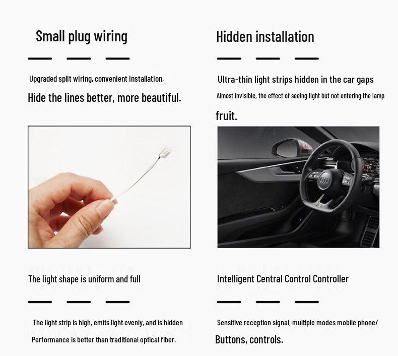 Invisible Ambient Car Instrument & Rhythm Light