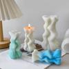 Geometric Rotating Silicone Candle Mold Silicone Scented Candle Mould for Geometric Scented Candle DIY Gift