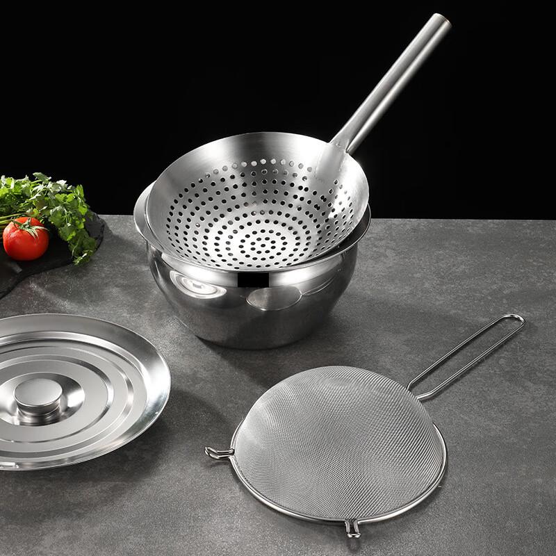 Yingbang 304 Stainless Steel Kitchen Frying & Oil Tools