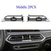 Dashboard Center Left Right AC Air Vent Grille Outlet Repair Kit Car Accessoires For BMW X5 X6 X7 Series G05 G06 G07 64119458543