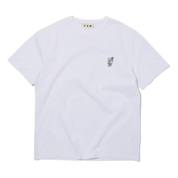 Lsw Logo Silket T-Shirt (White) White/L(105)