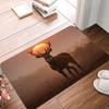 Deer and Sunset Pattern Non-Slip Waterproof Doormat Easy Clean Entrance Floor Mat Home Decor Durable So Fashion and Beautiful