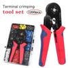 1201Pcs VE Pre-insulated Wire End Ferrules Kit European Tubular Crimp Terminal Assortment with Storage Box