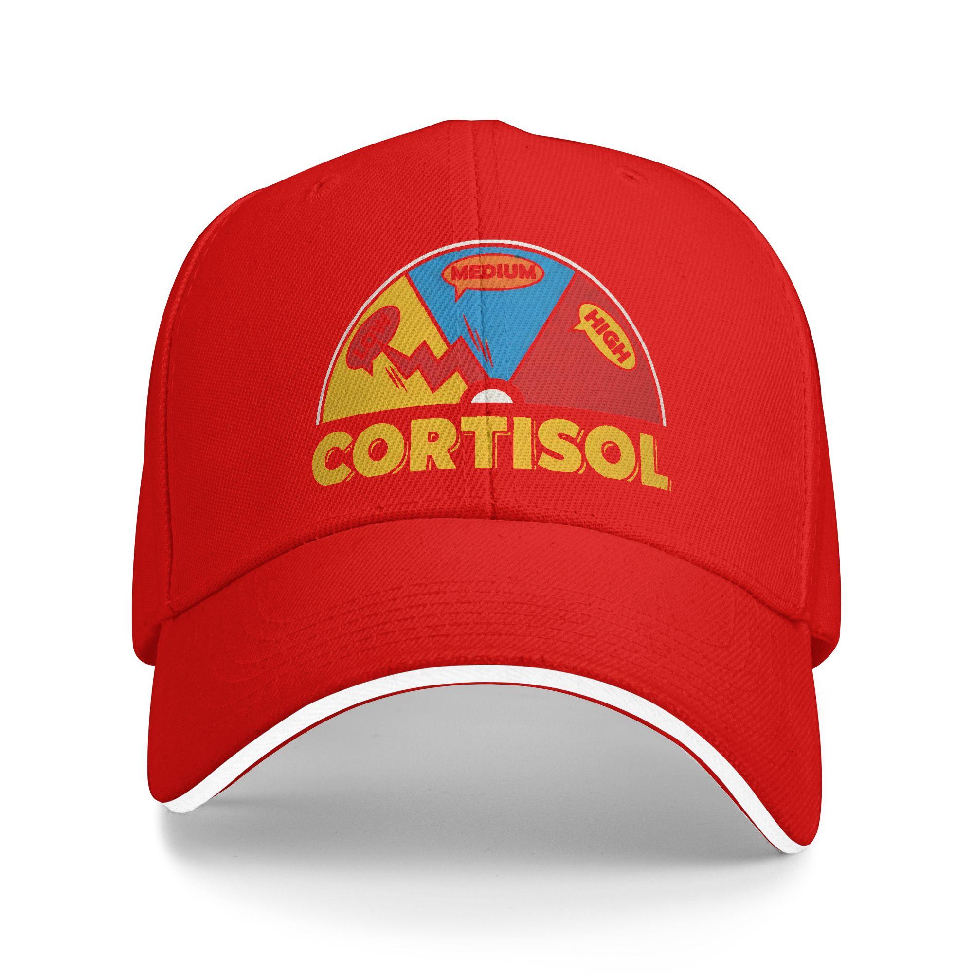 

Low Cortisol Casual Baseball Cap Running Hippie Hip Hop Hats Summer Sun Visor Couple Women y2k Funny Baseball Caps One Size