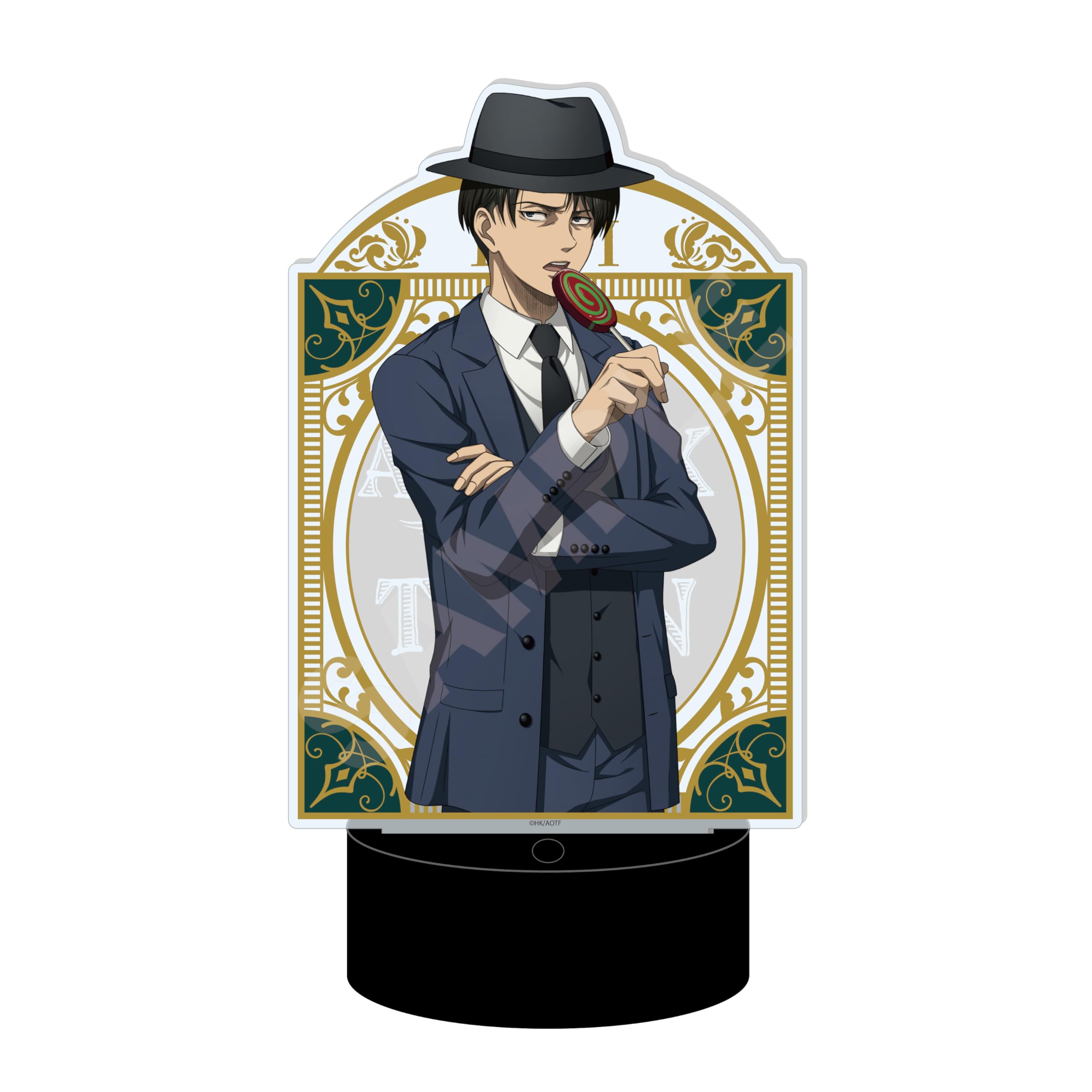 

Атака титанов Последний сезон 04 Levi LED Большая акриловая подставка