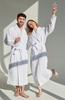 Women'S Bathrobe, Waffle Pattern, Long, Pockets, 100% Cotton, Quick-Drying, 3Xl