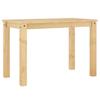VidaXL Dining Table Panama 117x60x75 Cm Solid Pine Wood, Dining Room Table, Dinner Table, Dining Furniture, Table 4005702