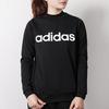 Adidas Neo American Retro Printed Sports Casual Pullover Sweatshirt Women Sweatshirt Black DM4141