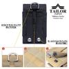 TAILOR JAPAN Smartphone Smartphone Military Compatible with Small Item Compatible with Other MOLLE Black Case, Pouch, Pouch, iPhone, Xperia,