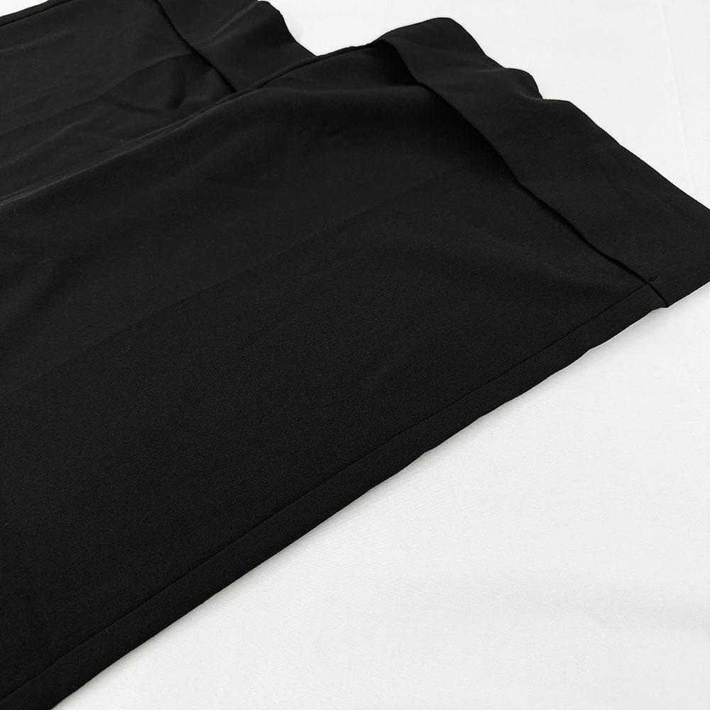 Hot Selling Simple Black Floor-Length Wide-Leg Trousers Commuting Loose High-Waist Draped Suit Pants for Women