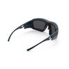 RUDYPROJECT Agent Q Blaue Laserlinse 68mm Sonnenbrille, Marineblau/Mehrfarbig Orange, SP704047-0000, Breite