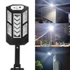 Solar Powered Wall Lights, Household Outdoor Waterproof LED Road Lights, Street Lamps, Human Body Sensing Lighting, Courtyard Li