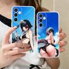 Zenless Zone Zero Ellen Joe Handyhülle für Samsung Galaxy S25 S24 S23 S22 S21Plus FE Ultra Klar Farbe Schutzhülle Luxus