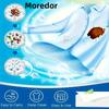 50Pcs Hypoallergenic Liquid-Free Laundry Tablets - Powerful Decontamination and Biodegradable Cleaning Strips Fresh Fragrance