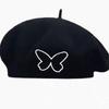 Retro Plain Cap Warm Felt Berets Fashion Winter Wool Berets Hat  Lady