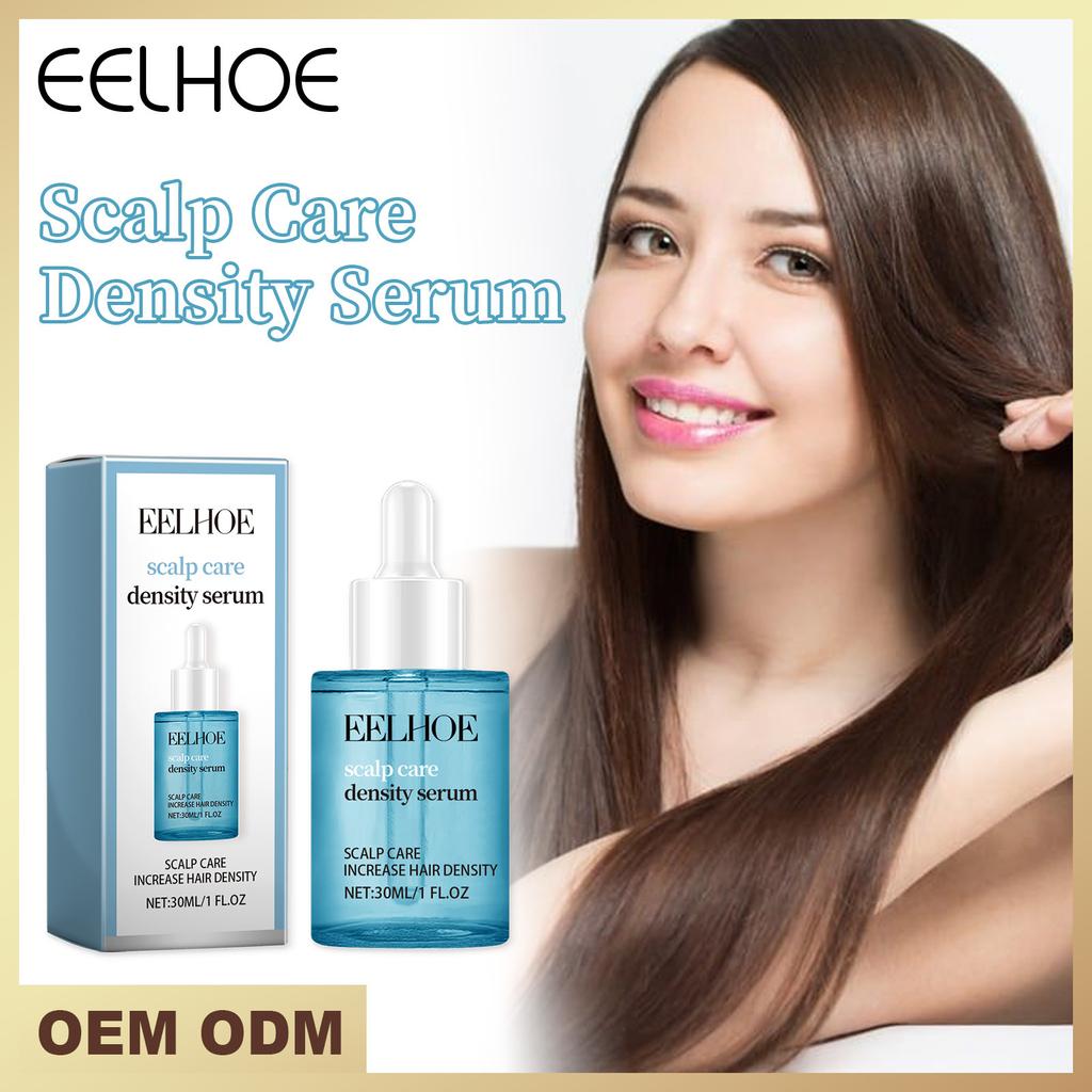 EELHOE Fermented Vitamin E Serum Natural Gentle Collagen Fermented Pisum Sativum Extract  Hair Essence Hair Growth Serum for Thinning Hair 30ml