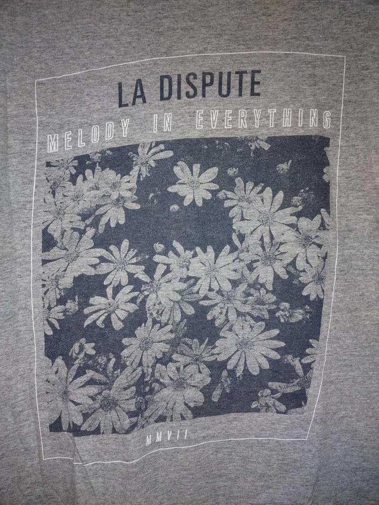La Dispute flowers Sport Gray Хлопок Все размеры S-5XL Футболка HS92 Унисекс Футболка XXXL