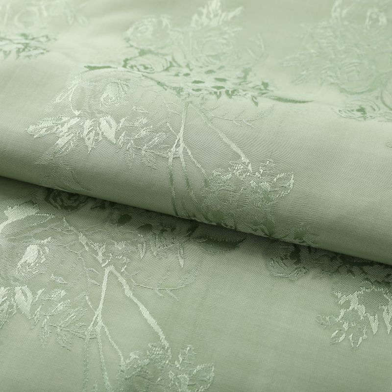 Rayon Jacquard Figured Cloth Solid Color Pattern DIY Fabric Artificial Cotton