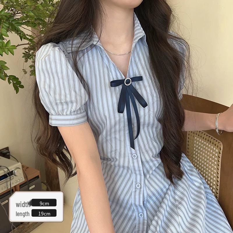 Harajuku JK Style Collar Bow Brooch - Sweet, Versatile Uniform Accessory