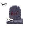 Aquatic Plant Tank Accessories Halloween Miniature Resin Ornaments, Micro Landscape Desktop Decor, Horror Small Statue Decor Scene for Fish
