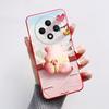 For Oppo Reno12 F CPH2637 Case Cute Rabbit Panda Shockproof Silicone TPU Back Cover for Oppo Reno 12F Reno12F 5G 2024 Soft Case
