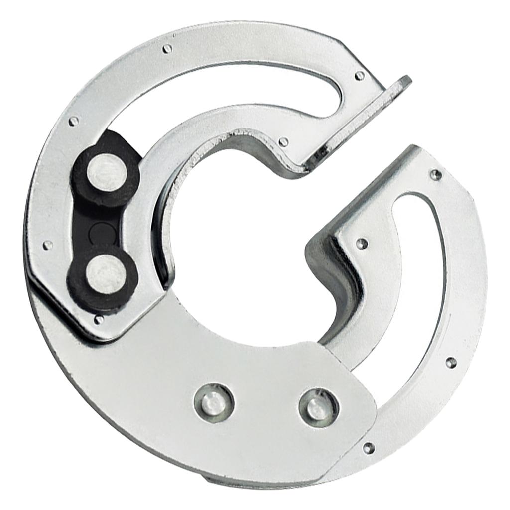 Carbon Steel Semicircular Door Hinges Concealed Hardware Heavy Duty Smooth Operate Door Hinges for Industrial Cabinets