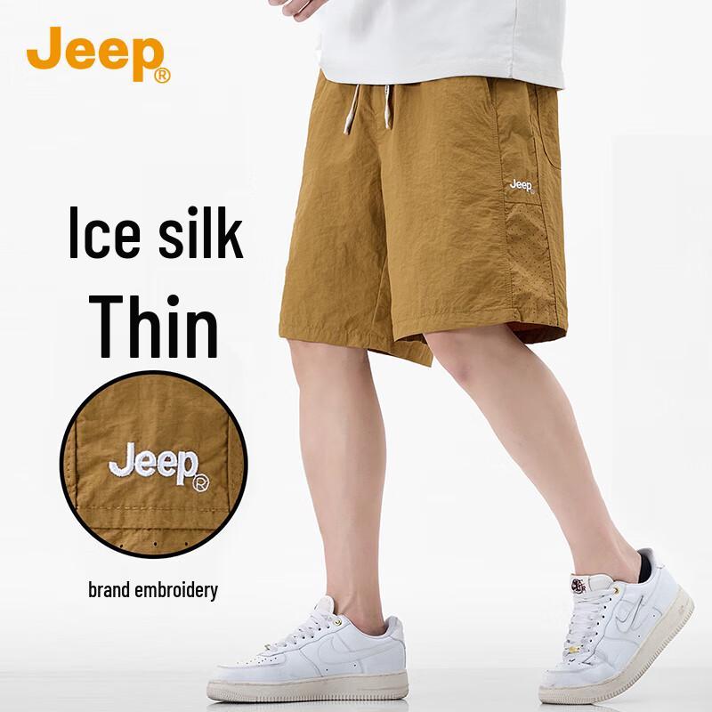 JEEP Men s Ice Silk Casual Shorts 3XL
