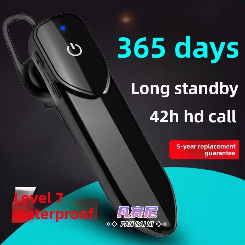 V19 Wireless Single-ear Bluetooth Headphones 5.3 True Wireless Over-ear Mini Sports Headphones