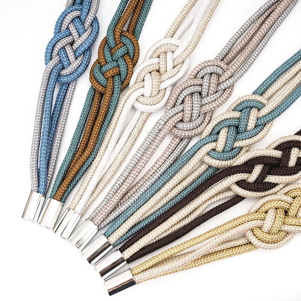 No Installation Curtain Tieback Chinese Knot Chinese Knot Curtain Strap  Home Decor
