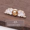 Various Cute Styles No Sew Waist Tightener Buttons Alloy Adjustable for Jeans Skirt Pants Waist Adjustment Accessory