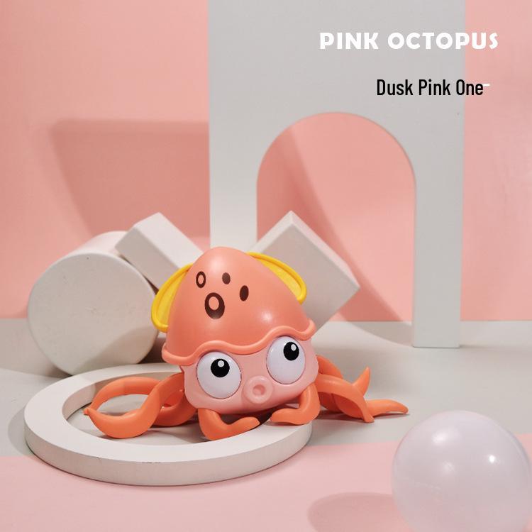 Electric Induction Crab Toy for Kids: Crawling and Obstacle-Avoiding Play