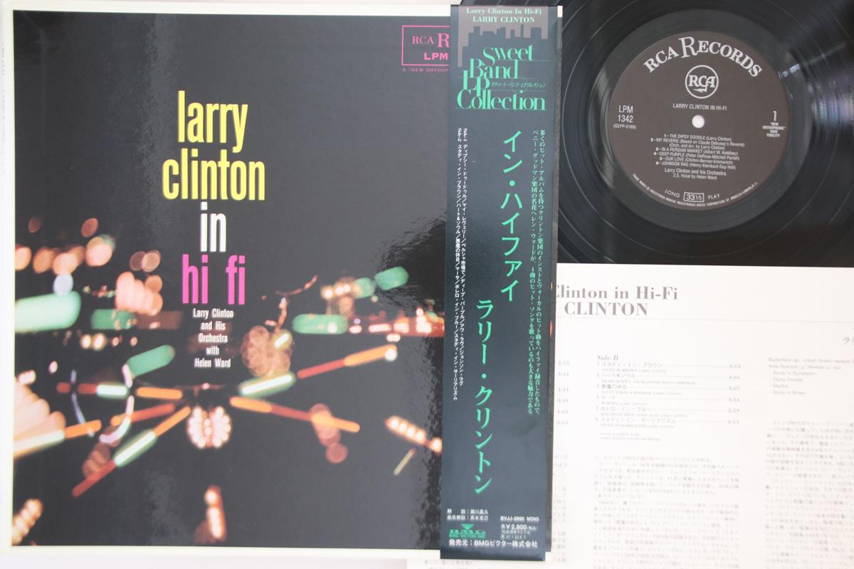 

LP Record LARRY CLINTON, HELEN WARD - Larry Clinton In Hi Fi LPM1342 RCA VICTOR 1957 US Jazz Used