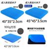 Gel Seat Cushion For Office And Car Cooling Summer Gel Padding With Nylon Cover