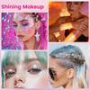 New Mermaid Looks Body Face Glitter Gel Shining Long-Lasting Body Glitter Gel Body Makeup Gel for Hair