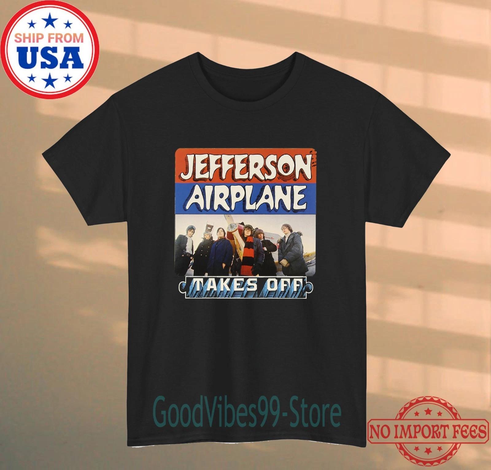 

Jefferson Airplane Take Off Мужская Черная Размер S-5XL 4XL